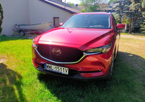 Mazda CX-5 cena 139900 przebieg: 46000, rok produkcji 2021 z Marki małe 466